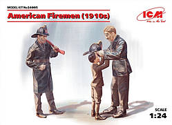 Набір 1:24 фігур Американські пожежники (1910 р.)