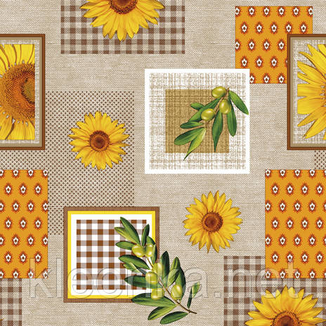 Клейонка рулонна на флізеліновій основі Декорама, шир. 1,4 м