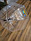 Елегантна парасолька Зонтик тростина, прозорий купол-діаметр 87 см, напівавтомат Принт I love Ukraine глибокий, фото 8