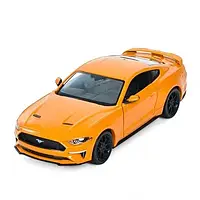 Машинка Автосвит AP-1916 2018 Ford Mustang GT маcштаб 1:24 металлическая, двери открываются, резиновые колеса