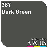 E387 Алкидная эмаль Dark Green