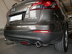 Фаркоп Mazda CX-9 2006-2017 (Мазда СХ 9) без підрізання бампера
