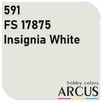 E591 Алкидная эмаль FS 17875 Insignia White