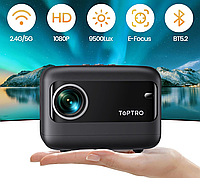 Мультимедийный проектор Toptro FR-TR25 Full HD LED 9500 Лм Wi-Fi Bluetooth