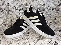 Adidas GAZELLE мужские кожаные кроссовки кеды 39(25см)