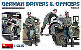 Набір 1:35 фігурок Німецькі водії та офіцери, фото 7