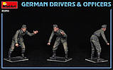 Набір 1:35 фігурок Німецькі водії та офіцери, фото 3