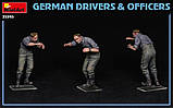 Набір 1:35 фігурок Німецькі водії та офіцери, фото 6