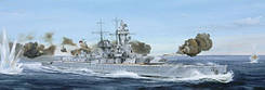 Збірна модель 1:700 крейсера 'Admiral Graf Spee' (1939 р.)