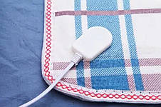 Електропростирадло односпальна Electric blanket 60х130 см, Туреччина, фото 4