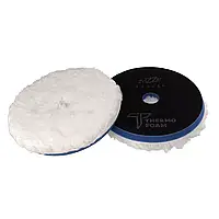 Пад з мікрофібри ZviZZer Thermo Microfiber Pad Blue 140/30/125 синій, середньої жорсткості ротор