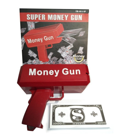 Пистолет игрушечный, стреляет деньгами - фото 2 - id-p2087404347