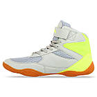 Борцовки замшеві Maraton Wrestling W2005-4 розмір 41 Grey-Bright Yellow, фото 2