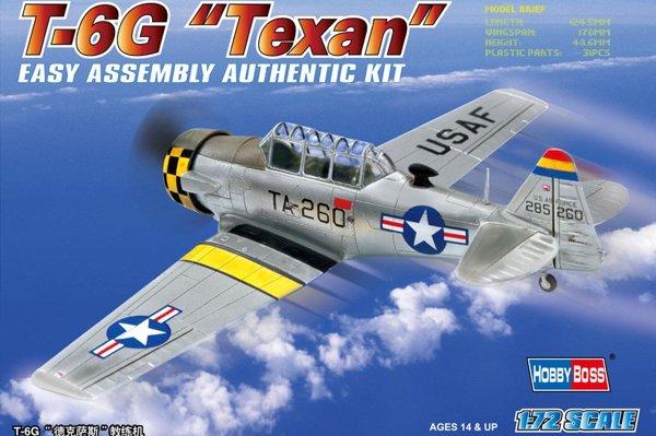 Збірна модель 1:72 літака T-6G 'Texan'