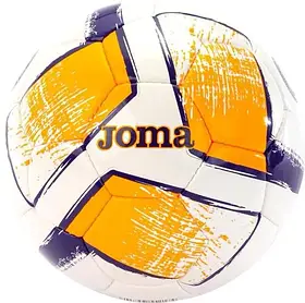 М'яч футбольний Joma DALI II білий, помаранчевий Уні 4