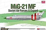 Сборная масштабная модель 1:48 истребителя МиГ-21МФ