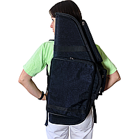 Жорсткий, противоударний кофр, чехол, кейс для саксофону Альт товщина12мм.