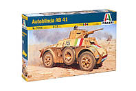 Сборная модель 1:72 бронеавтомобиля Autoblinda AB 41