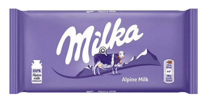 Milka Alpine Milk 100g 1/27