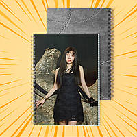 Зошит А5 48 арк. на пружині у клітинку 60 гр.м² (G)I-DLE 003