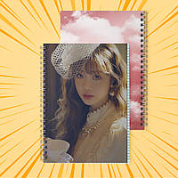 Зошит А5 48 арк. на пружині у клітинку 60 гр.м² (G)I-DLE 011