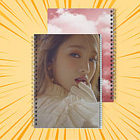 Зошит А5 48 арк. на пружині у клітинку 60 гр.м² (G)I-DLE 013