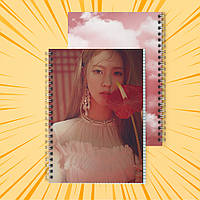 Зошит А5 48 арк. на пружині у клітинку 60 гр.м² (G)I-DLE 015