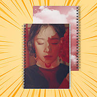 Зошит А5 48 арк. на пружині у клітинку 60 гр.м² (G)I-DLE 016