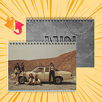 Зошит А5 48 арк. на пружині у клітинку 60 гр.м² (G)I-DLE 020