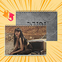 Зошит А5 48 арк. на пружині у клітинку 60 гр.м² (G)I-DLE 021