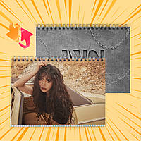 Зошит А5 48 арк. на пружині у клітинку 60 гр.м² (G)I-DLE 022