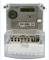 Электрический счетчик трехфазный 3Ф СТ-ЭА 12ДИ 5(120)А (Комунар)