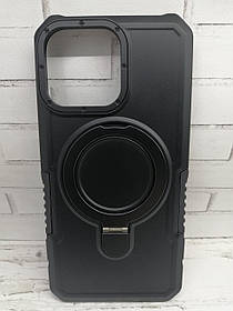 Чохол на iPhone 14 Pro Max накладка бампер протиударний із підставкою Black