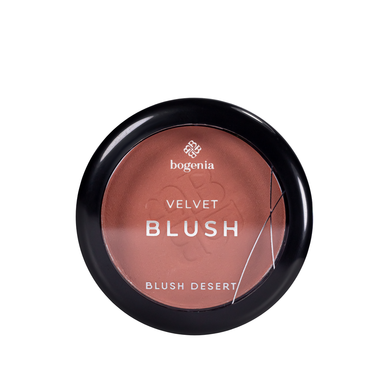 Рум'яна для обличчя Bogenia Blush компактні № 006 матові Blush Desert