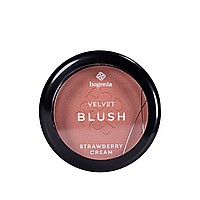 Румяна для лица Bogenia Blush компактные, № 008 матовые Strawberry Cream