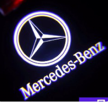 Проєктор підсвітка логотипу для дверей Mercedes-Benz (Мерседес) S-Class (W222) 2014-2020, фото 3