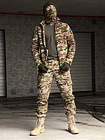 Утепленные мужские военные штаны из саржи на флисе, тактические мужские штаны мультикам для ВСУ