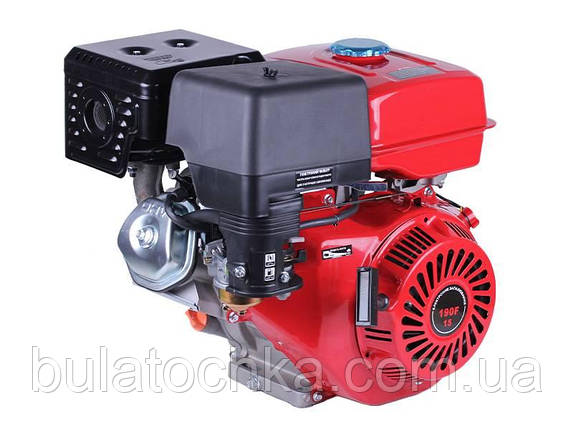 ДВИГУН БЕНЗИНОВИЙ 190F TATA (З ВИХОДОМ ВАЛУ ПІД ШЛІЦ, 25 ММ) 15 Л.С., фото 1