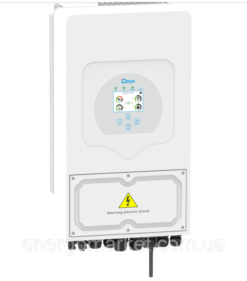 Гібридний однофазний інвертор Deye SUN-3.6K-SG03LP1-EU (3,6 кВт/24В)