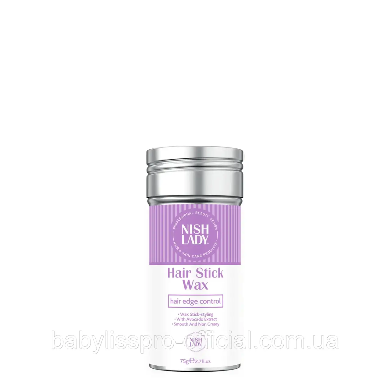 Віск для укладання волосся в стіку NishLady Stick Wax 75г