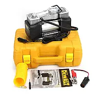 Компрессор для авто с набором инструментов DeWalt (72л/мин 12V, 30A) Автомобильный воздушный компрессор DeWalt