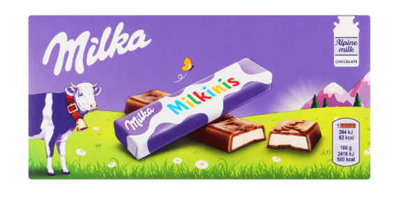 Milka Milkinis 87,5g 1/20