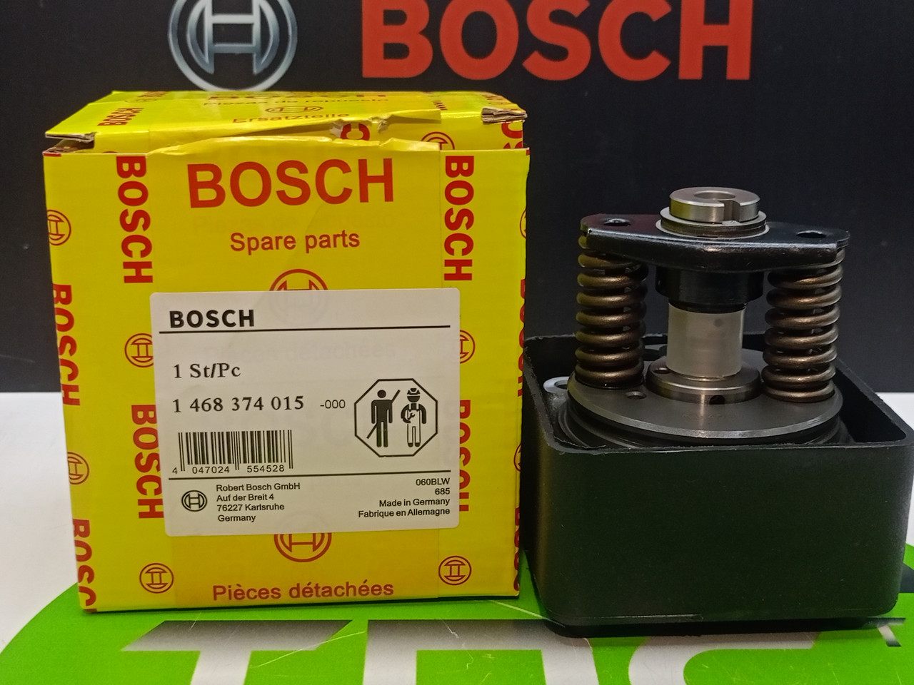 Плунжерна пара (корпус розподільника) VE 4/12R 1468374015 BOSCH MAN, фото 1