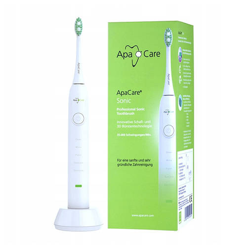 Електрична зубна щітка APA CARE SONIC (біла), фото 2