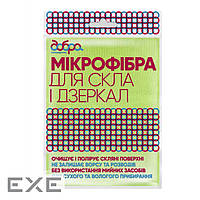 Салфетки для уборки Добра Господарочка из микрофибры для стекла 1 шт. (4820086520355)