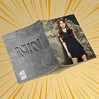 Зошит А5 48 арк. на скобі у клітинку 60 гр.м² (G)I-DLE 006