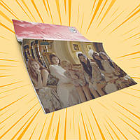 Зошит А5 48 арк. на скобі у клітинку 60 гр.м² (G)I-DLE 007