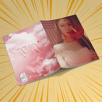 Зошит А5 48 арк. на скобі у клітинку 60 гр.м² (G)I-DLE 015