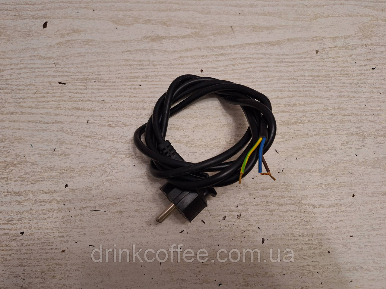 Силовий кабель шнур живлення для ріжкової кавоварки Jura A100/Saeco Via Venezia Espresso Inox б/у, фото 1