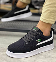 Мужские кроссовки Lacoste Joggeur Black/White 36